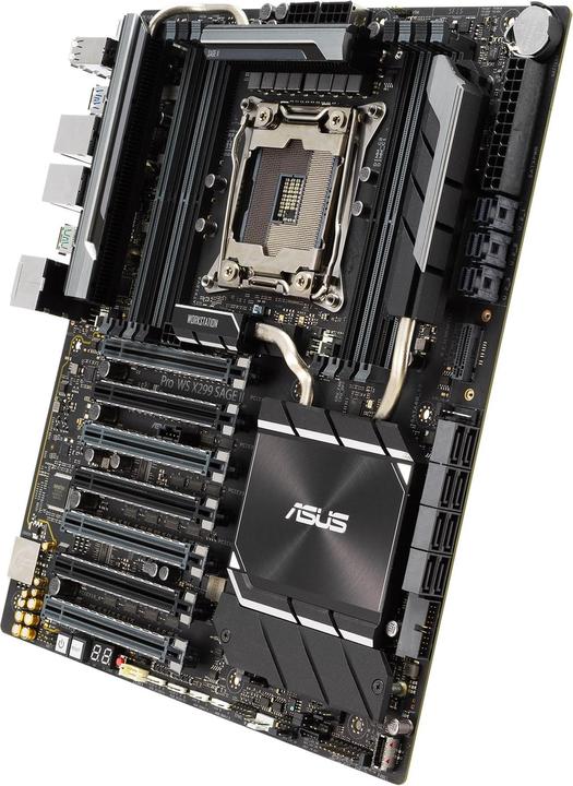 Actual product image ASUS PRO WS X299 SAGE II (LGA 2066, Intel X299, SSI CEB)