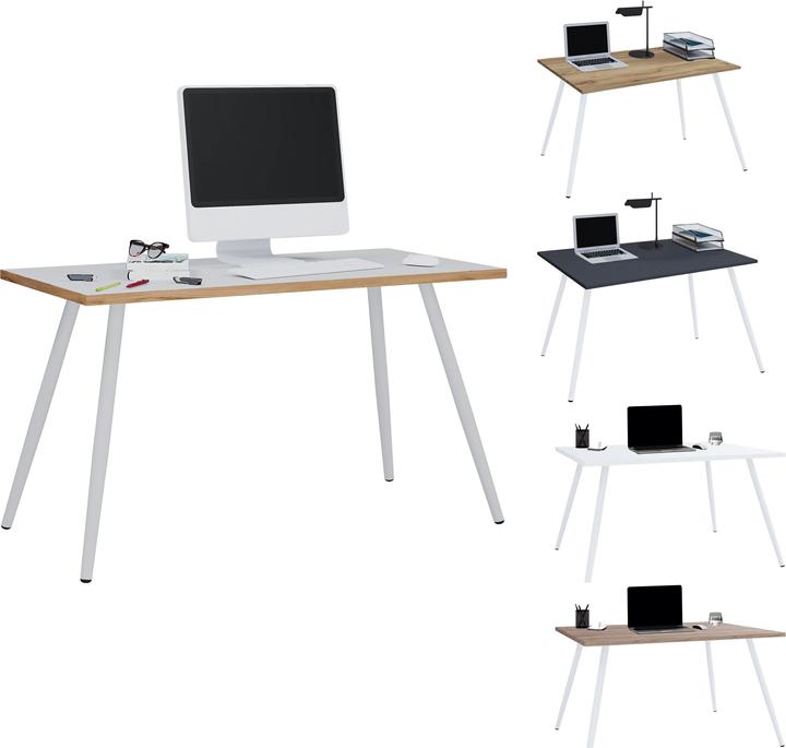 Produktbild VCM Holz Schreibtisch Bürotisch Salia 138x50