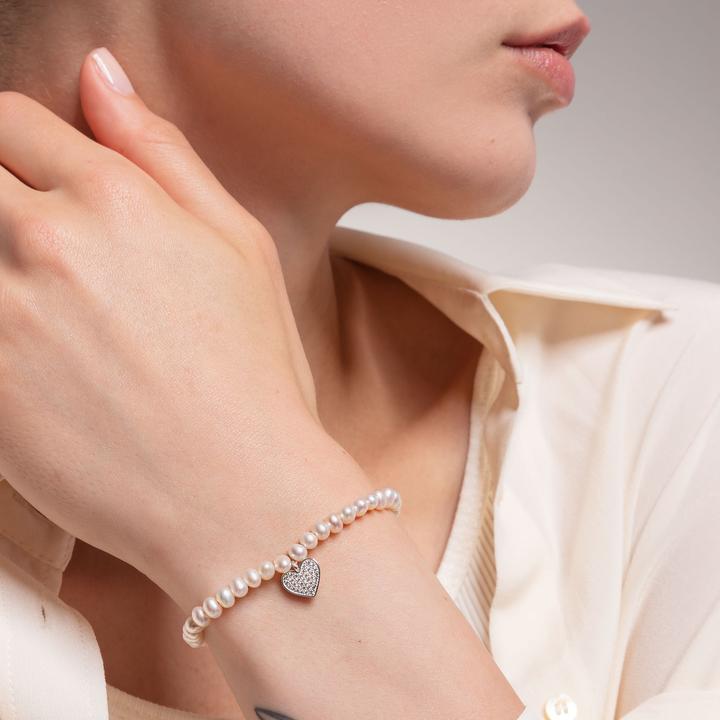 Image du produit Thomas Sabo Bracelet (20 cm, Perlon/nylon, Argent 925)