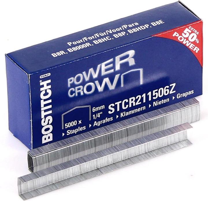 Image du produit Bostitch Agrafes STCR2115 1/4 (SB8) (5000 x)