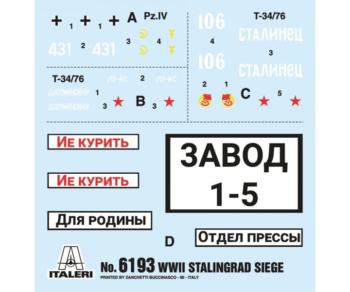 Produktbild 1:72 Battle Set Stalingrad Siege