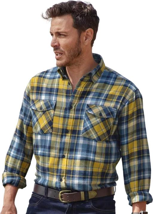 Image du produit Atlas For Men Chemise en flanelle à carreaux pour hommes (3XL)
