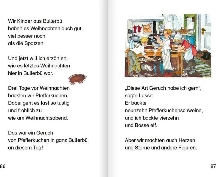 Produktbild Weihnachten mit Pippi, Madita und Pelle (Deutsch, Astrid Lindgren, Katrin Engelking, Ilon Wikland, 2022)