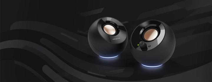 Image du produit Creative Haut-parleur Pebble SE RGB stéréo, noir