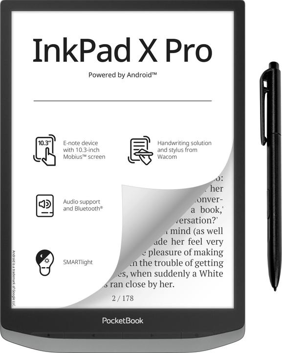 Produktbild PocketBook InkPad X Pro (10.30", 32 GB, Mist Grey)