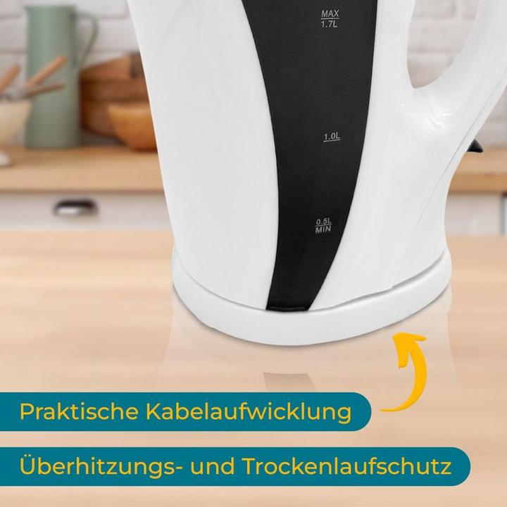 Immagine prodotto Lentz Elektrischer Wasserkocher Teekocher Heisswasserbereiter (1.70 l)