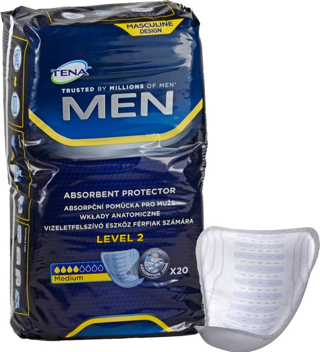 Produktbild Tena MEN Einlagen bei BlasenInkontinenz Level 2 (20 x, Normal)