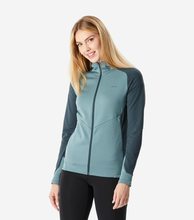 Actual product image Quechua Fleece jacket ladies hiking light - MH520 pink (L)