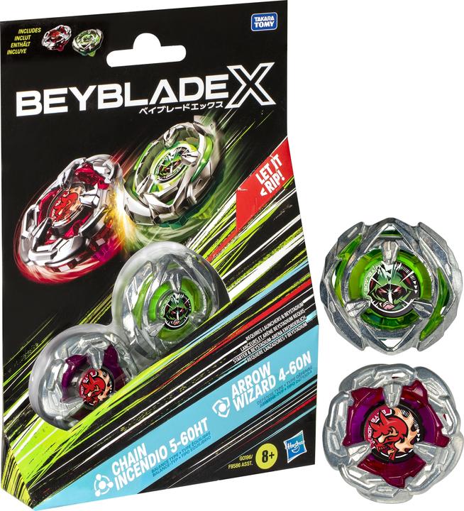 Image du produit Hasbro X Chain Incendio 5-60HT & Arrow Wizard 4-60N (Multilingue)