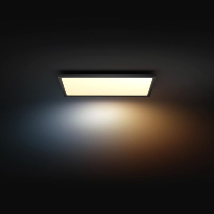 Actual product image Philips Hue White Amb. Aurelle Panel Light 60x60cm black (3750 lm)