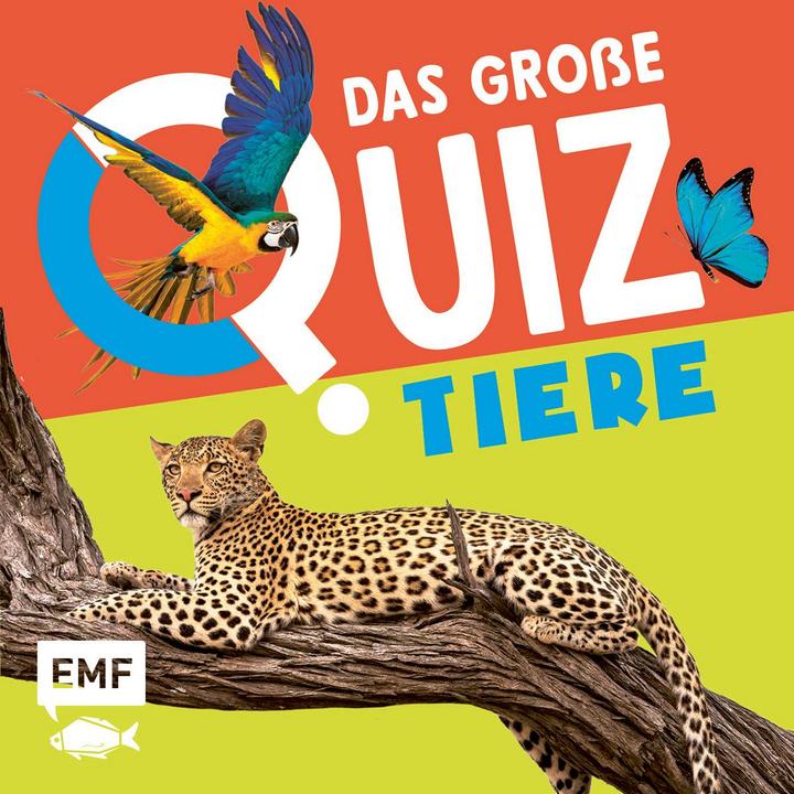 Productafbeelding Kaartendoos: De grote quiz - Dieren (Duits)