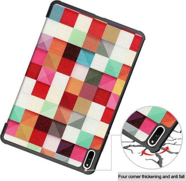 Produktbild MU Style Dreifach faltbare Hülle mit Muster (Huawei MatePad 11 (2021))
