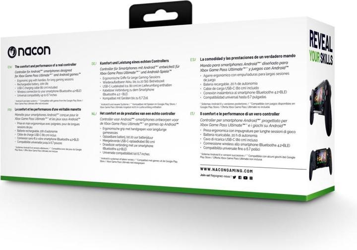 Immagine prodotto Nacon Gaming Supporto MG-X PRO (Android)