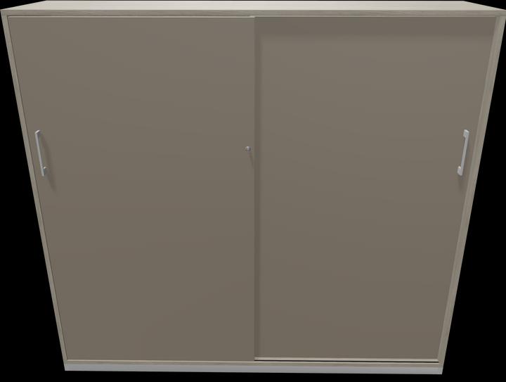Actual product image Narbutas Choice sliding door cabinet (160 x 40 x 146.5 cm)