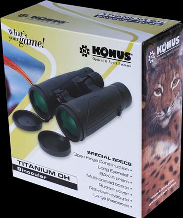 Image du produit Konus Jumelles Titanium Evo OH 8x42 WP (8 x, 42 mm)