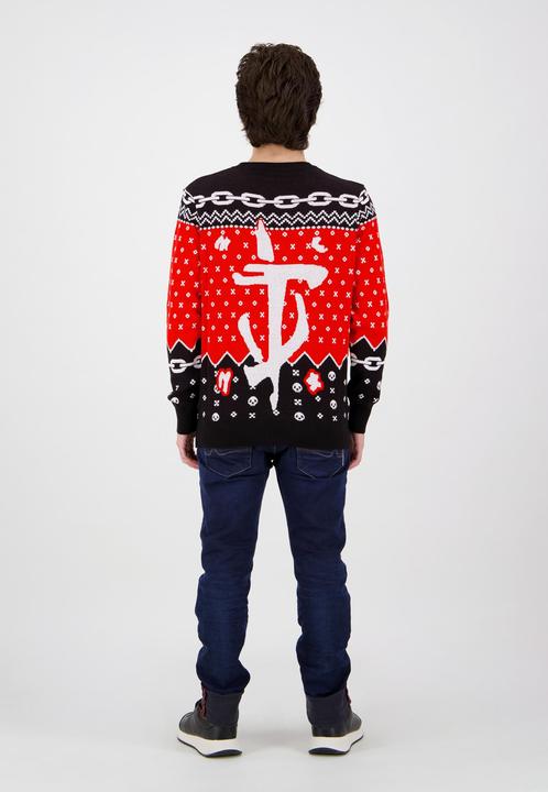 Actual product image Doom Knitted Christmas Jumper (S)