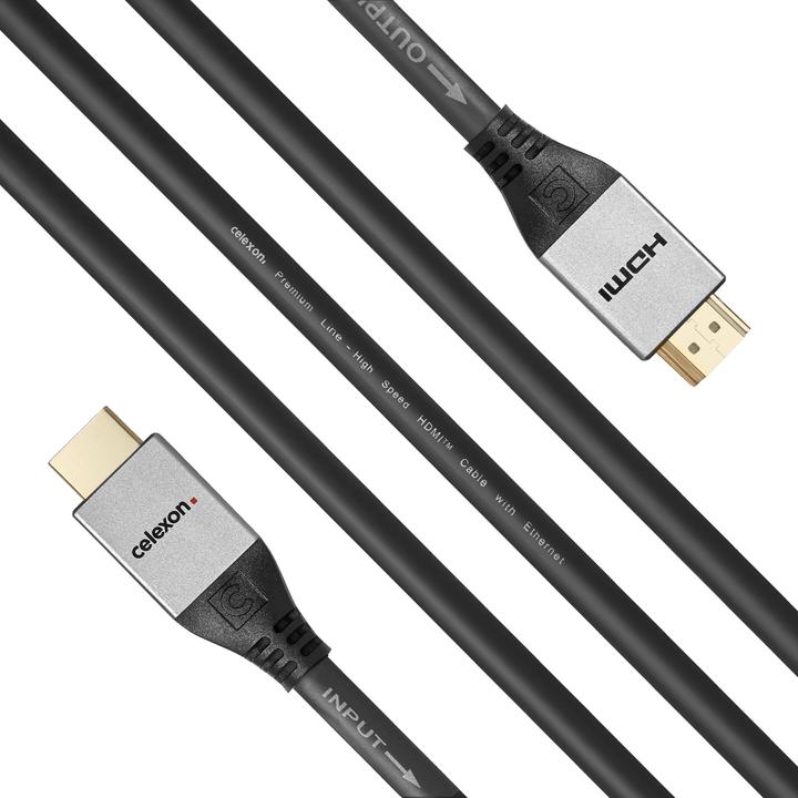 Produktbild Celexon aktives HDMI Kabel mit Ethernet - 2.0a/b 4K 7,5m - Professional Line (7.50 m, HDMI)