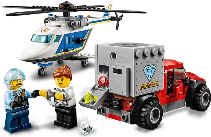 Actual product image LEGO Police helicopter pursuit (60243, LEGO City)