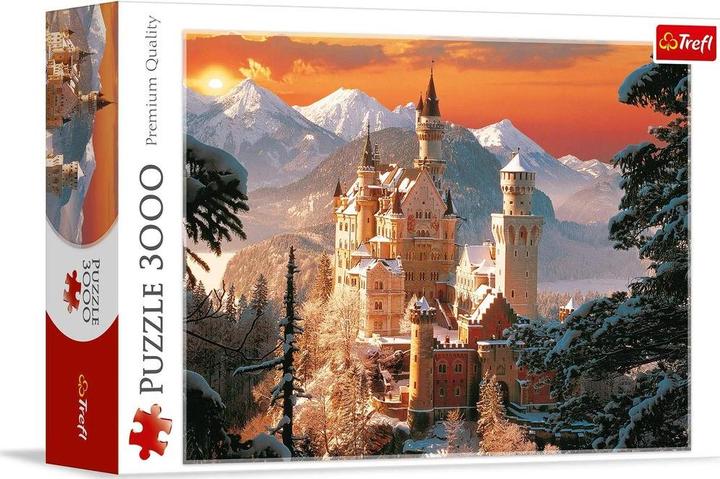 Actual product image Trefl Neuschwanstein Castle in winter (3000 pieces)