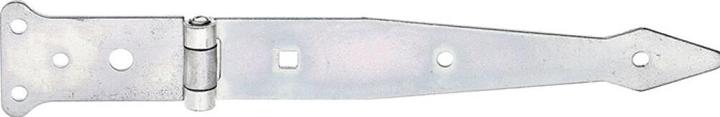 Actual product image Alberts Throwing clamp type 62 light 200 x 35 mm galvanised, thick-film passivated (10 pcs.)