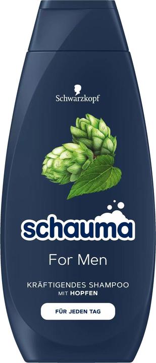 Schwarzkopf Shampoo For Men 400ml (400 ml, Flüssiges Shampoo)