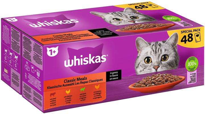 Whiskas Classic Meals Spécial (48 pcs, 4080 g)