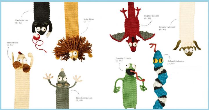 Produktbild Bookies. Tierische Lesezeichen zum Häkeln by Supergurumi (Deutsch, Jonas Matthies, 2018)