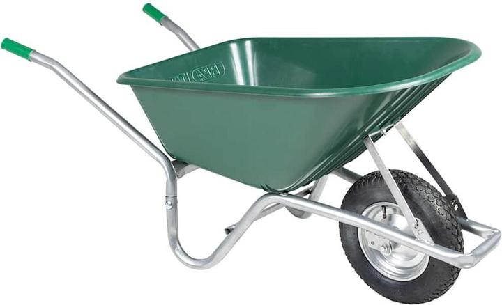 Immagine prodotto VidaXL Carriola verde 90 L 150 kg Acciaio zincato e plastica