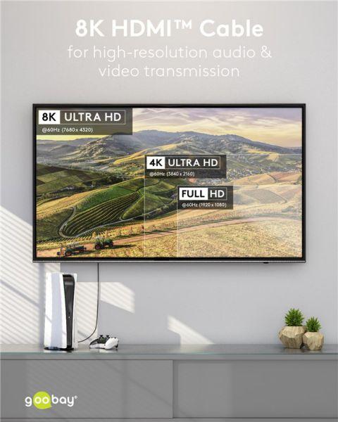 Image du produit Goobay HDMI - HDMI (1 m, HDMI)