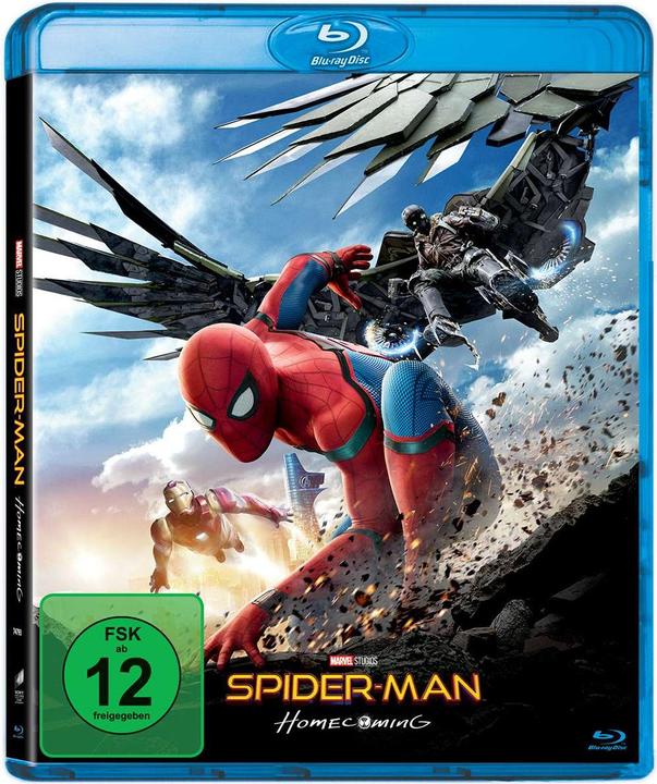 Actual product image Spider-Man: Homecoming (Blu-ray, 2017, German)