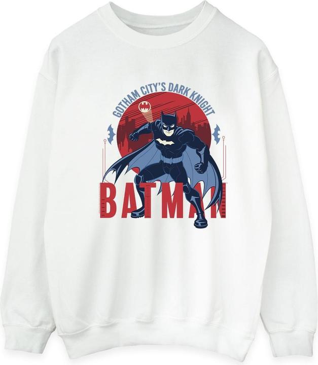 Batman Gotham Stadt Baumwolle Sweatshirt