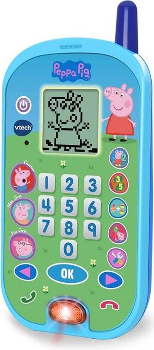 Actual product image VTech Peppa Pig Learning Phone DK (950-523132)