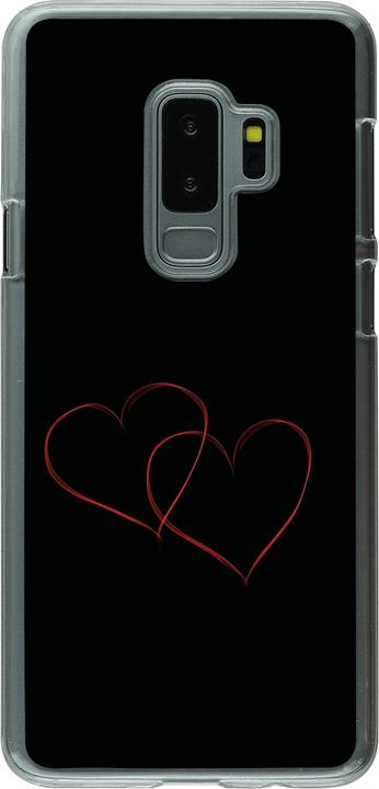 Produktbild PhoneLook Hülle transparent Valentine 2023 attached heart (Samsung Galaxy S9+)
