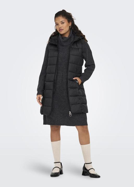 Actual product image JdY Hooded waistcoat quilted coat (M)