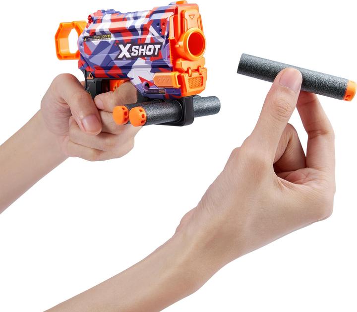 Image du produit Xshot Pistolet Skin Menace 8 Flechettes