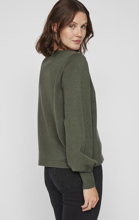 Actual product image Vila U-boat neck knitted jumper (M)