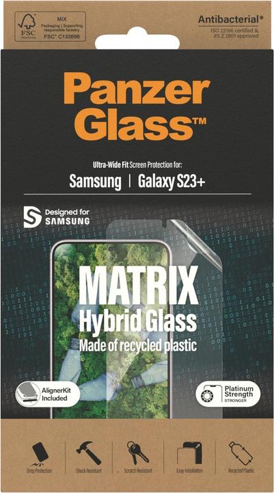 Produktbild PanzerGlass Ultra-Wide Fit (1 Stück, Samsung Galaxy S23+)