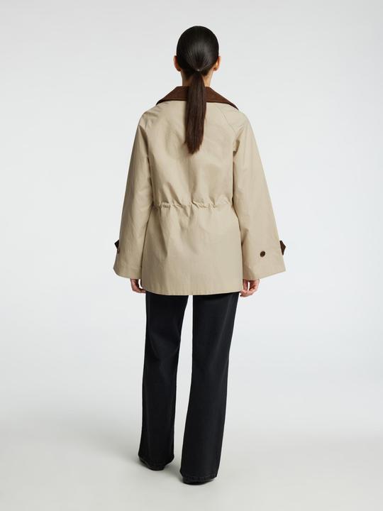 Actual product image Selected Femme Coated cotton jacket (38)
