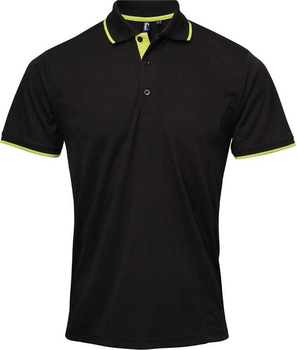 Premier Coolchecker Kontrast Pique Polo Shirt (4XL)