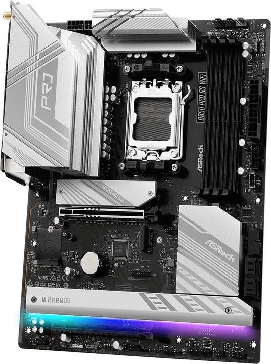 Actual product image AsRock B850 Pro RS WiFi (AM5, AMD B850, ATX)