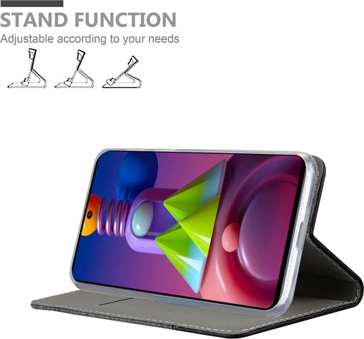 Actual product image Cadorabo Book Jeans Optics Cover (Samsung Galaxy M51)
