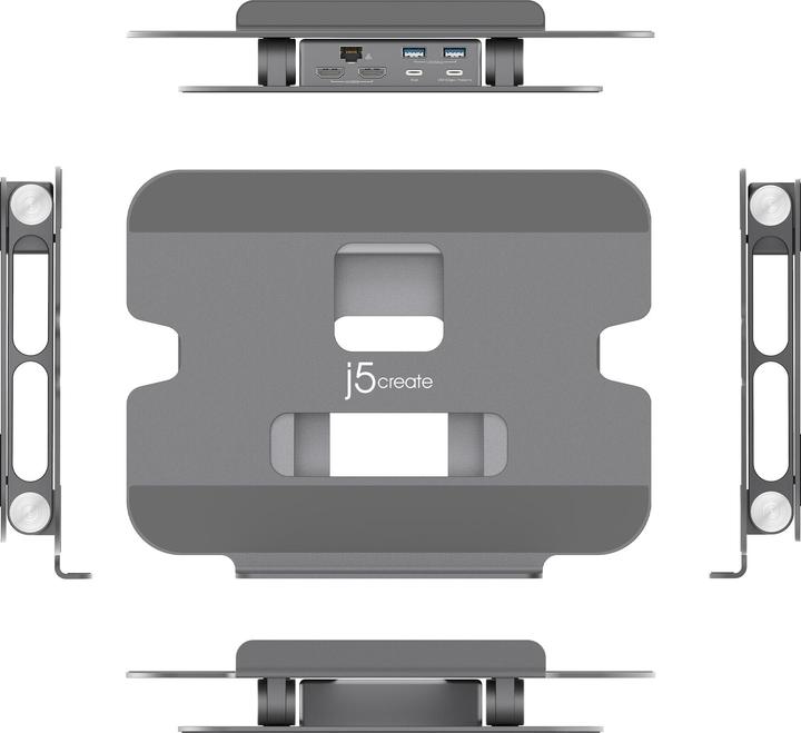 Image du produit j5Create JTS427 (USB-C, Thunderbolt, 2 Ports)
