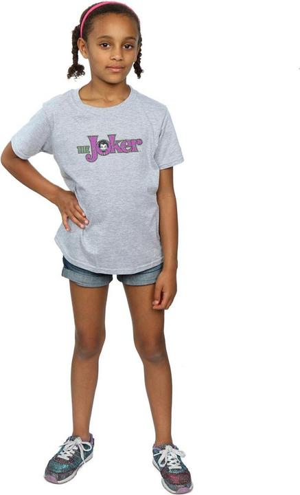 Immagine prodotto The Joker Crackle Logo Maglietta Ragazze (116)