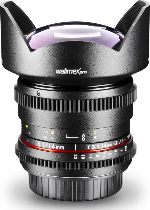 Actual product image Walimex 14/3.1 Video DSLR Nikon F (Nikon F, APS-C / DX, full size, Micro Four Thirds)