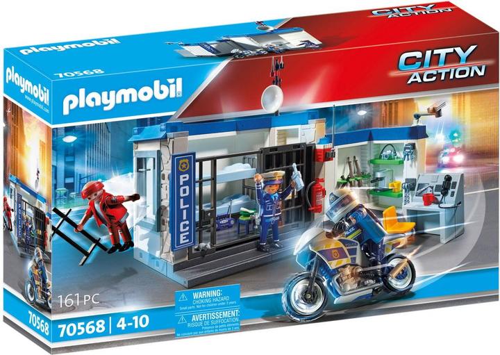 Actual product image Playmobil Police: escape from prison (70568, Playmobil City Life)