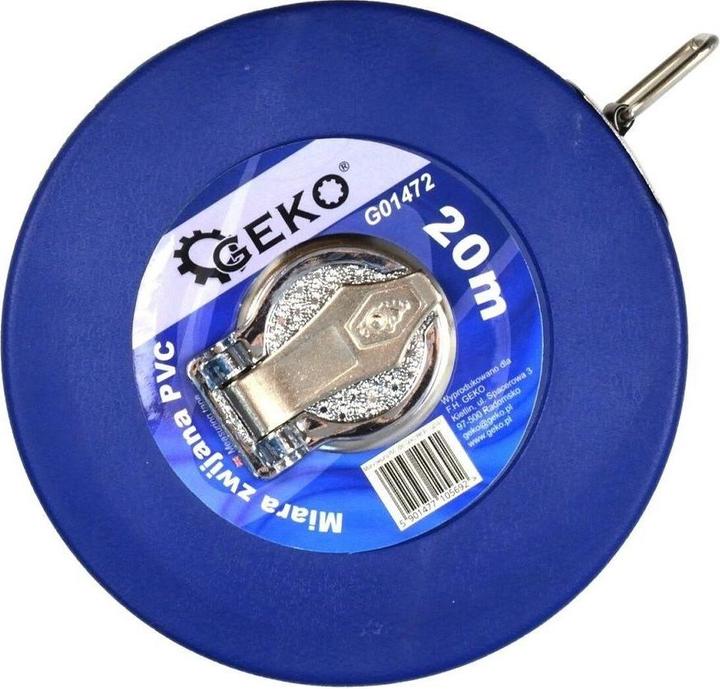 Actual product image GEKO Tape measure, 20m, tape width 10mm, PVC