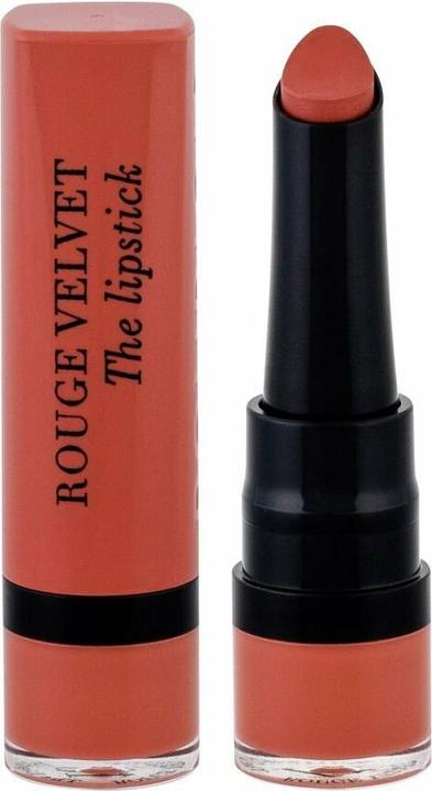 Actual product image Bourjois Rouge Velvet The Lipstick (15 Peach Tatin)