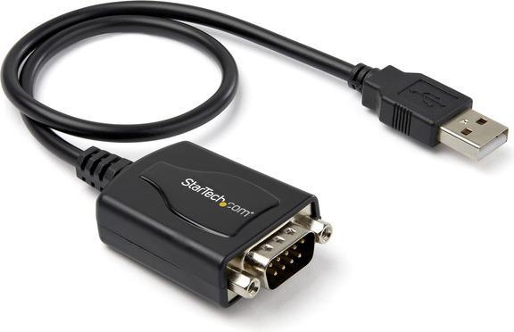 Actual product image StarTech 1x USB To Serial Adapter Cable (0.42 m)