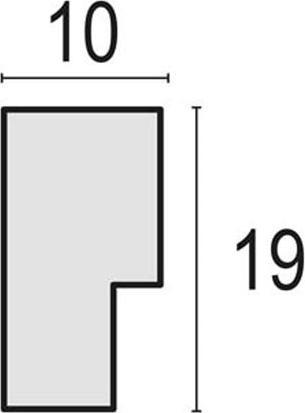 Actual product image ZEP Picture frame NE423W Newton White 20x30 cm (20 x 30 cm)