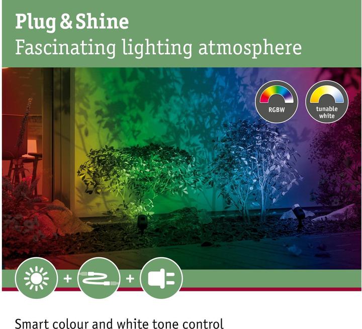 Actual product image Paulmann Outdoor Plug & Shine Pike Spot (330 lm, IP65)